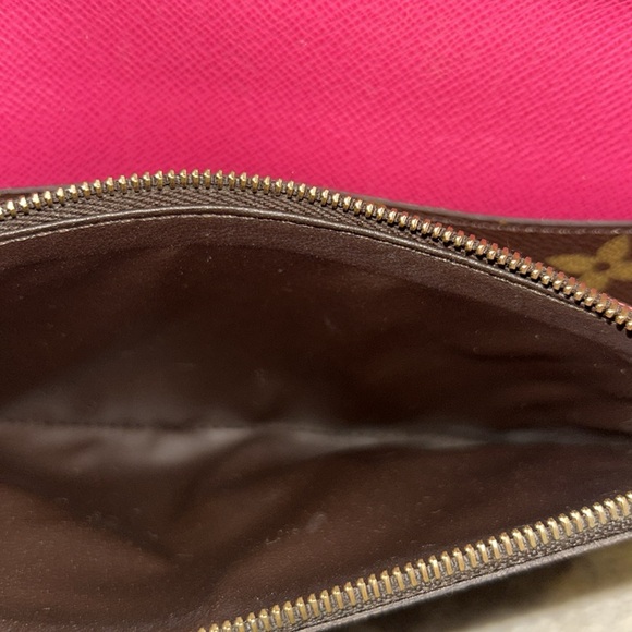 Louis Vuitton Emilie Brown and Pink Monogram Wallet🥳🥳❌❌ - Picture 9 of 10